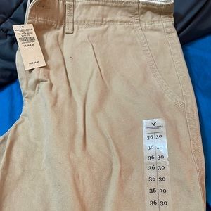 American Eagle relaxed straight pants